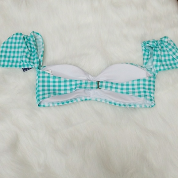{NWT} Lauren James gingham bralette - Picture 2 of 4